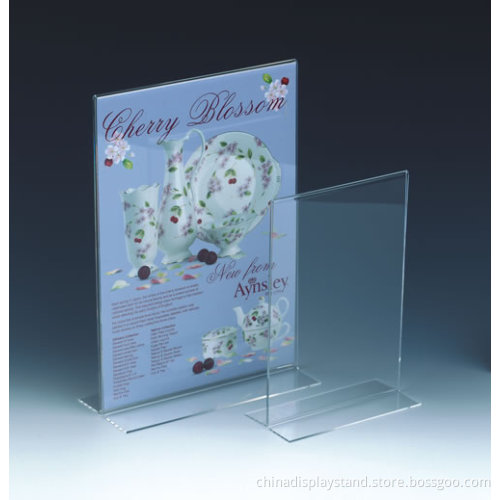 Acrylic sign holder